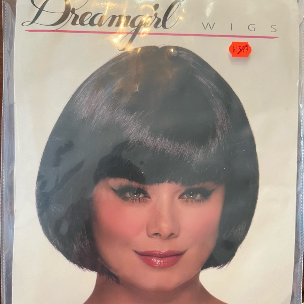 Dreamgirl Sleek Black Bob Wig